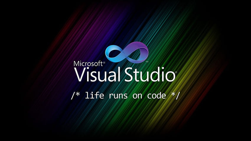 Visual Studio im Vergleich zu Code HD-Hintergrundbild