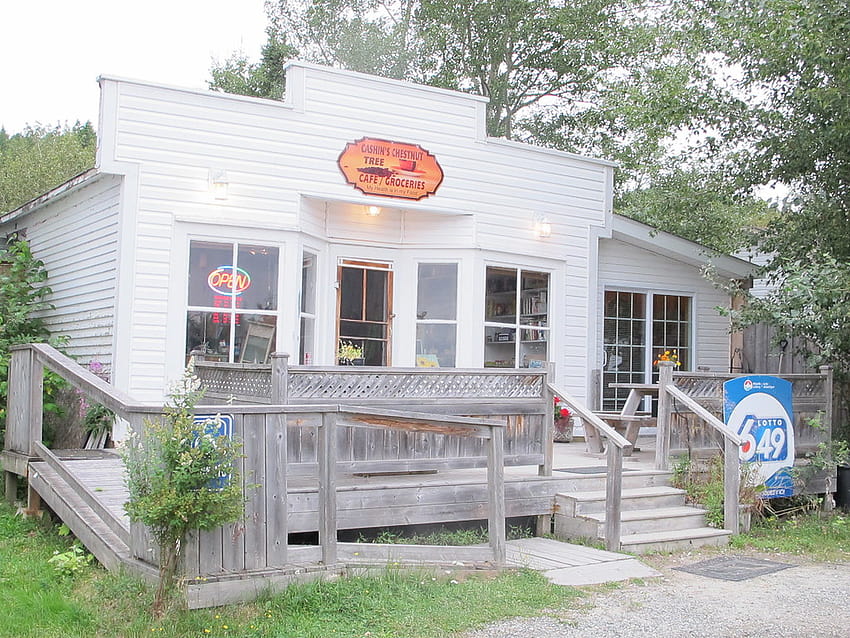 Gaskin's Chestnut Tree Cafe and Grocery, Gambo, นิวฟันด์ลา… วอลล์เปเปอร์ HD