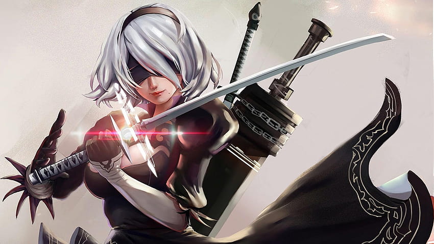 HD wallpaper man holding two swords character wallpaper anime Sword Art  Online  Wallpaper Flare