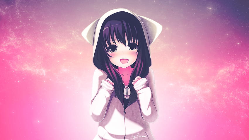 Anime Cute Anime Girl, anime mais fofo papel de parede HD