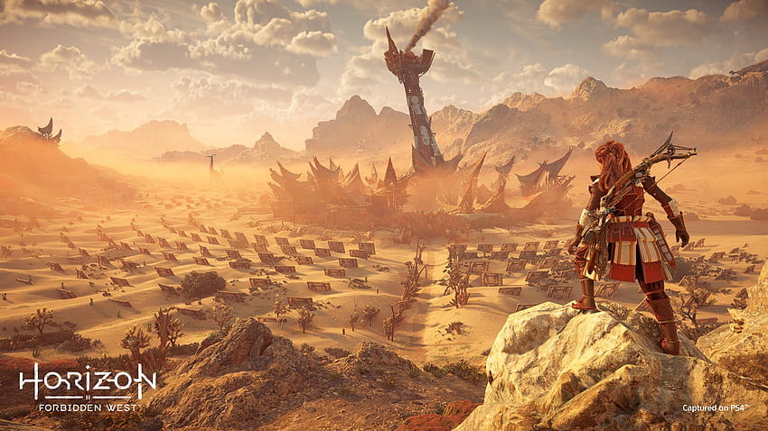 Gerilla, Horizon Forbidden West'in ilk PS4 ekran ini yayınladı HD duvar kağıdı