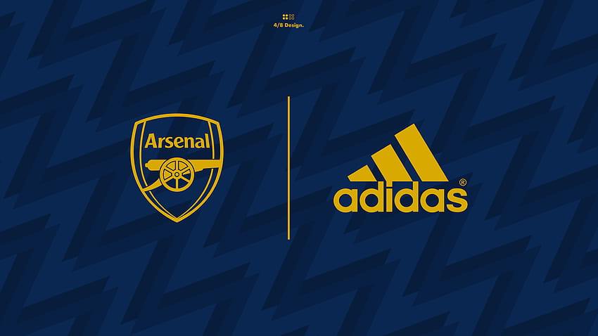 adidas x Arsenal auf Behance, Arsenal adidas HD-Hintergrundbild
