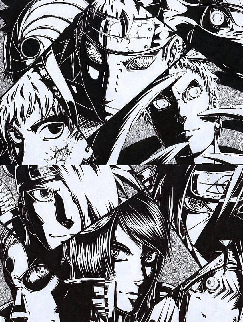 Akatsuki Siyahı, akatsuki mangası HD telefon duvar kağıdı