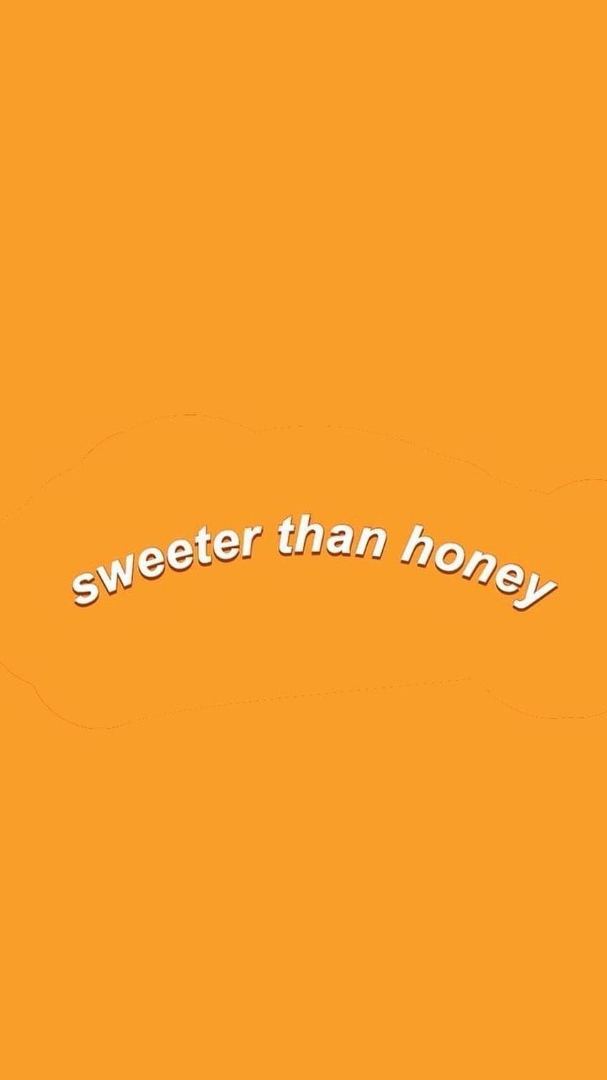 FOLLOW ME : wavypassion, orange quotes HD phone wallpaper