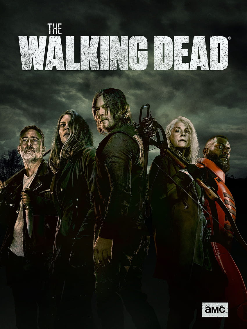 the walking dead temporada 11 fondo de pantalla del teléfono