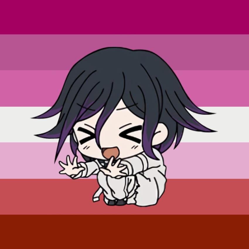 The Colors of Despair — 400x400 lesbian Chiaki icons! free to use! just...