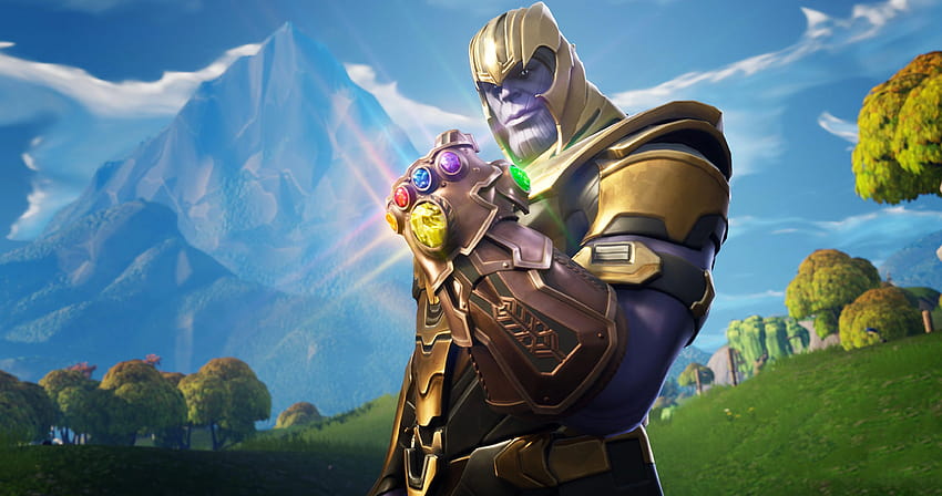 Thanos in Fortnite Battle Royale, Spiele, ,, Fortnite Battle Royale HD-Hintergrundbild