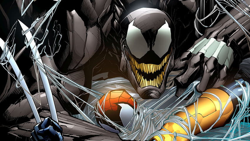 Venom, Villain, Spider Man, Marvel Comics, Artwork, , Background, Ae380e, ghost spider venom HD wallpaper