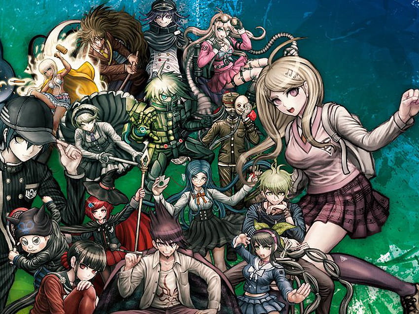 One of the best video game endings of 2017 blows up an entire franchise, danganronpa pc HD wallpaper