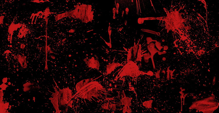 Czarno-czerwony horror, przerażająca estetyka grunge Tapeta HD