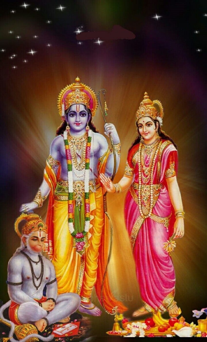 Lord Rama, Hanuman Widder HD-Handy-Hintergrundbild