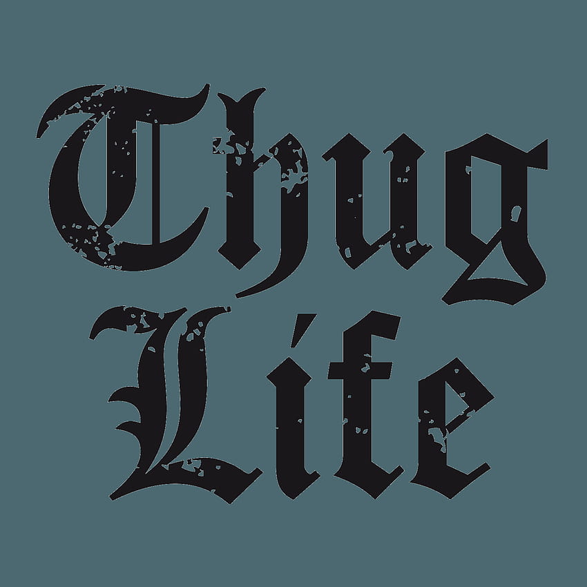 Thug Life Text Logo Big transparent PNG, thug life background HD phone  wallpaper | Pxfuel