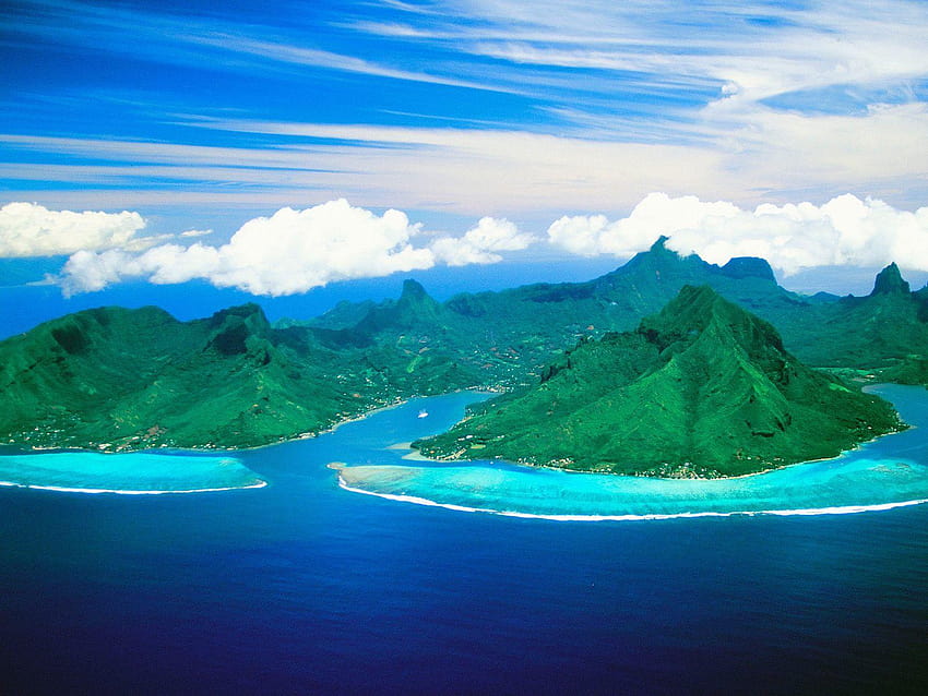 Best French Polynesian Beaches Backgrounds 1, moorea beach HD wallpaper ...