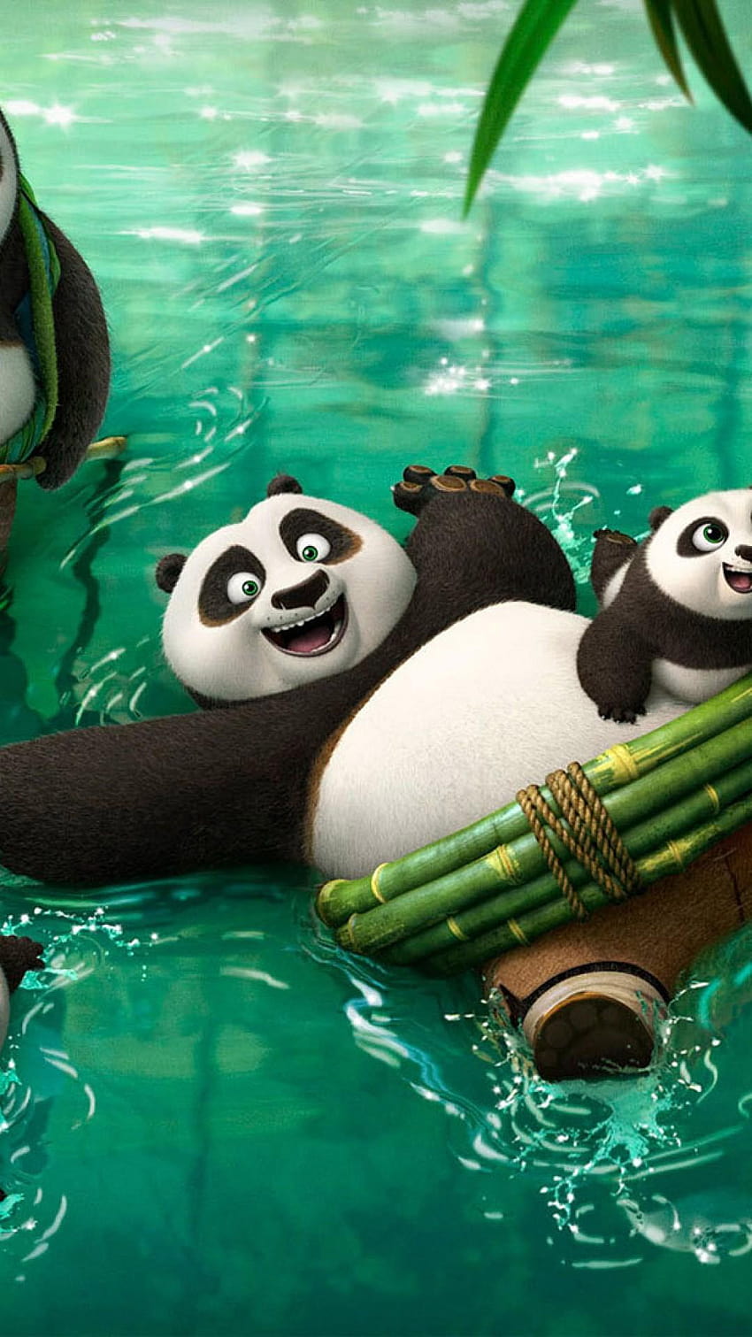 Kung Fu Panda 3, Po family, Movies, kung fu panda phone HD phone wallpaper