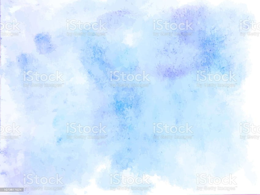Sfondi vettoriali astratti colorati Morbida macchia di acquerello blu Pittura ad acquerello Pittura astratta Sfondi per poster Carte Inviti Siti web Stock Illustration Sfondo HD