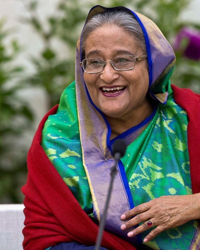 Global support lets Bangladesh PM withstand election worries, sheikh hasina HD phone wallpaper