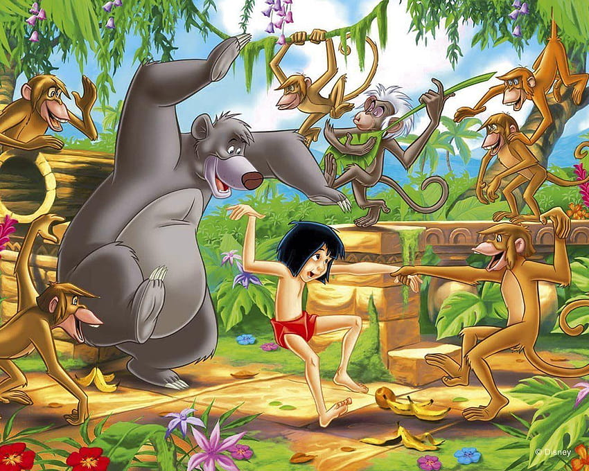 Mowgli and bagheera HD wallpapers | Pxfuel