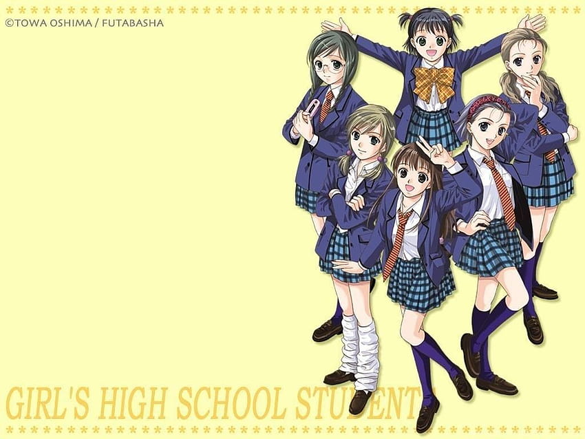 High School Girls, Zerochan Anime Board, popular girl in school HD wallpaper
