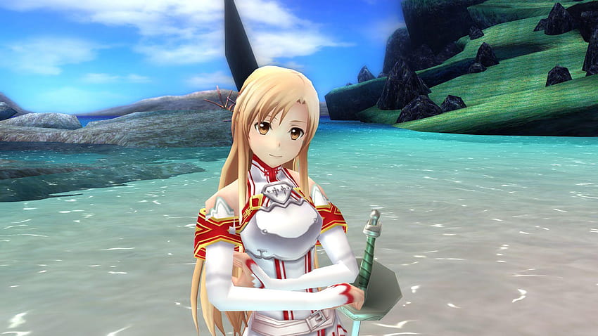 Você pode fazer um avatar feminino em Sword Art Online Re: Hollow Fragment, arte de espada online ps3 background papel de parede HD