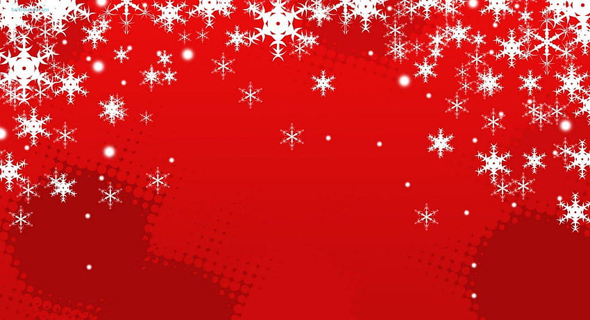 Happy Holidays Christmas White Snowflakes Red Backgrounds X, christmas snowflake HD wallpaper