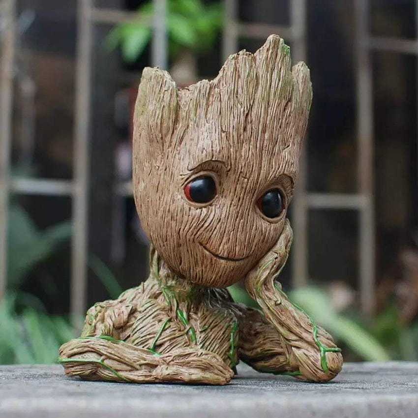 Baby Groot Groot, тъжно Groot HD тапет за телефон