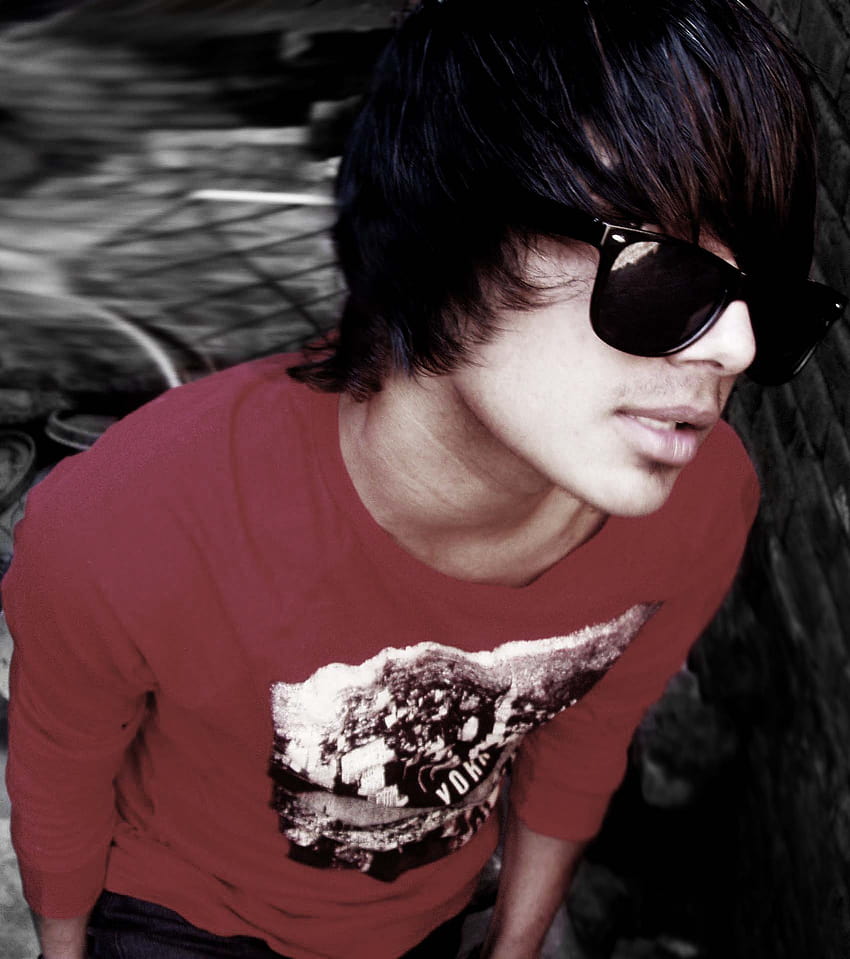 emo style boy wallpaper