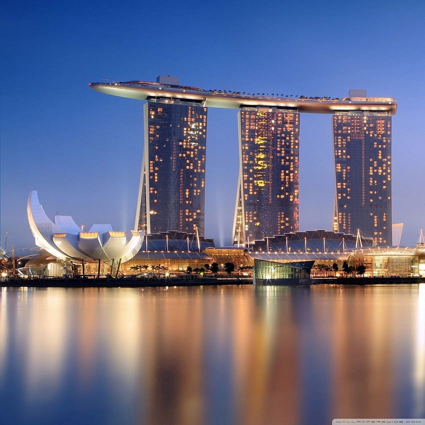 Marina Bay Sands Singapore Ultra Backgrounds, singapur HD phone wallpaper