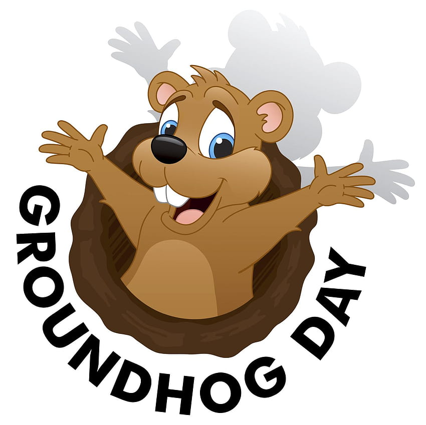 Clipart Hari Groundhog 2020 Wallpaper HD