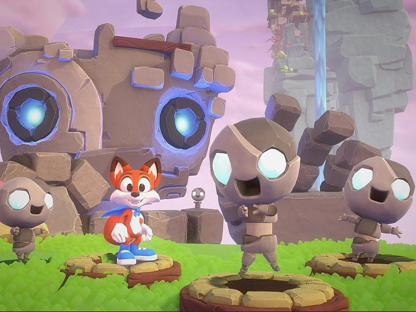 super lucky's tale split screen