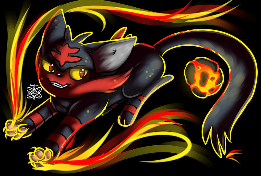 litten-flameplay-hd-wallpaper-pxfuel