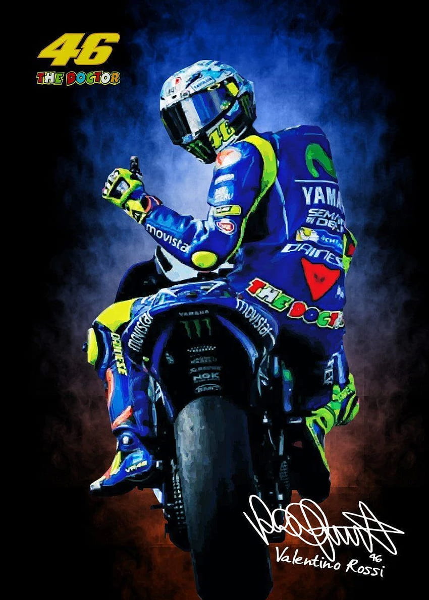 Valentino Rossi MotoGP HD phone wallpaper | Pxfuel