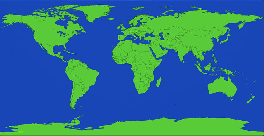 Fichier:Blank World Map.svg, carte muette du monde Fond d'écran HD
