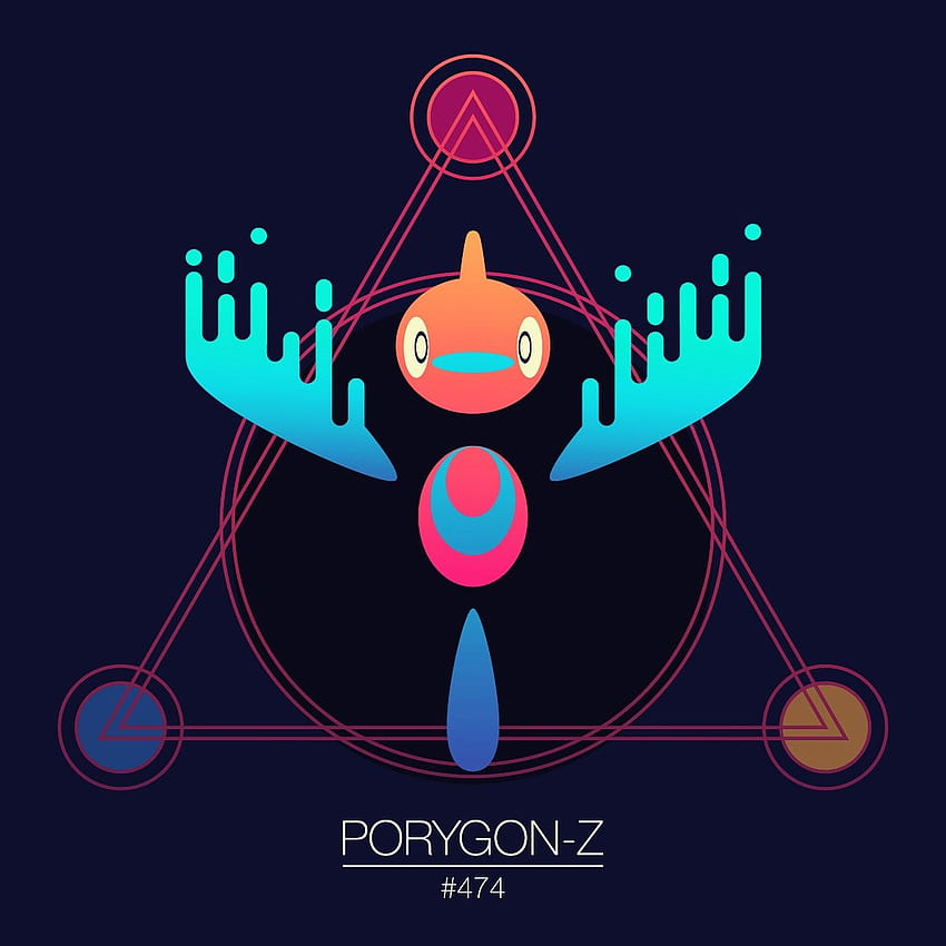 Porygon Z posted by Ryan Cunningham HD phone wallpaper