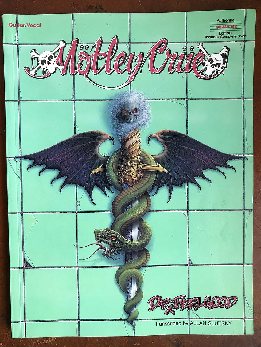 Motley Crue: Dr. Feelgood Guitar/Vocal Song Book: Allan Slutsky: Books, dr feelgood HD電話の壁紙