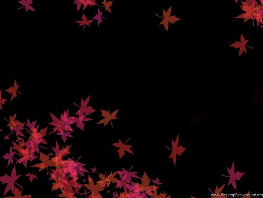 Dark Fall Leaves Falling Mela Backgrounds, dark autumn tree HD wallpaper