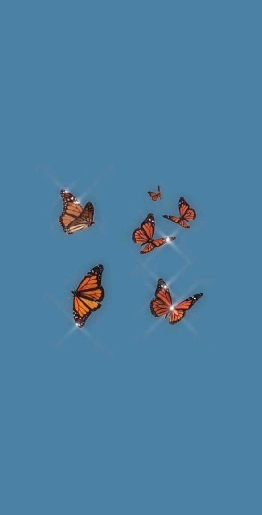 Pin na estética de ema, lindas borboletas estéticas Papel de parede de celular HD