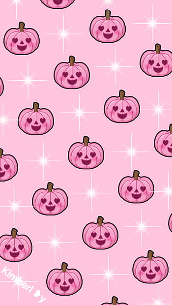Download Vibrant pink pumpkin with glowing stem Wallpaper  Wallpaperscom