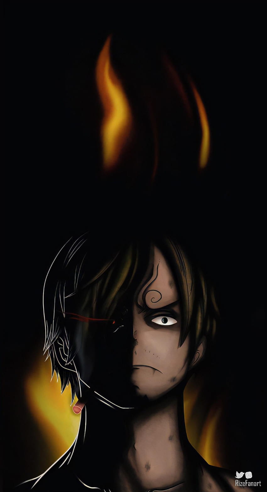 I created a sized pics from my fanarts, hope you all like it: OnePiece HD phone wallpaper