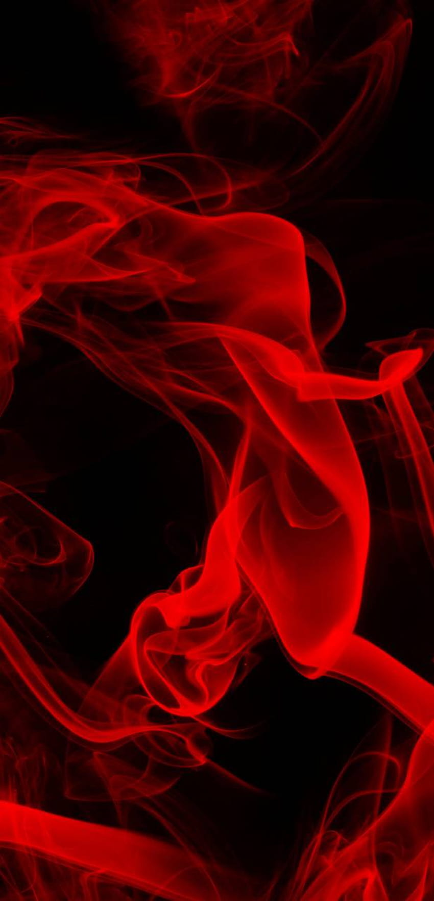 Red Smoke by oleszmew Tapeta na telefon HD
