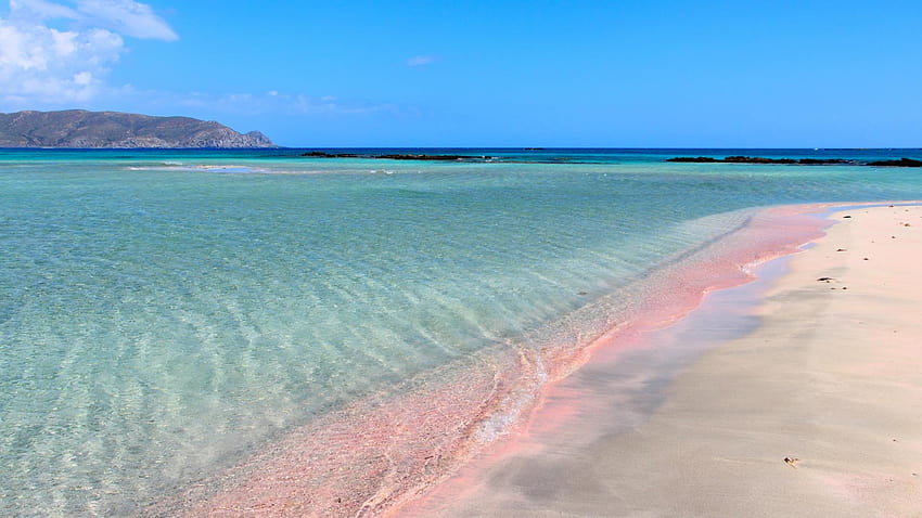 Grecja, Kreta, plaża Elafonisi, sekcja przyrody w Tapeta HD