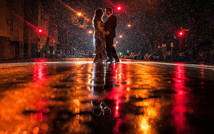 romantic rainy day wallpaper