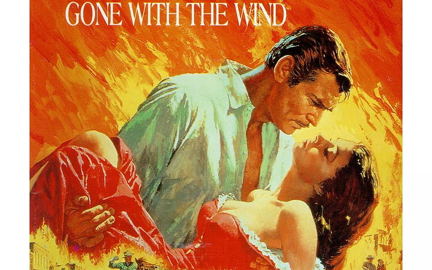 Best movie, gone with the wind HD wallpaper