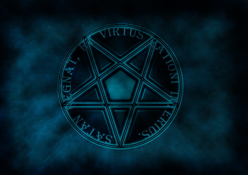 Pin Pentagram Satanic Tattoo [1024x722] untuk , Ponsel & Tablet, logo lucifer Anda Wallpaper HD