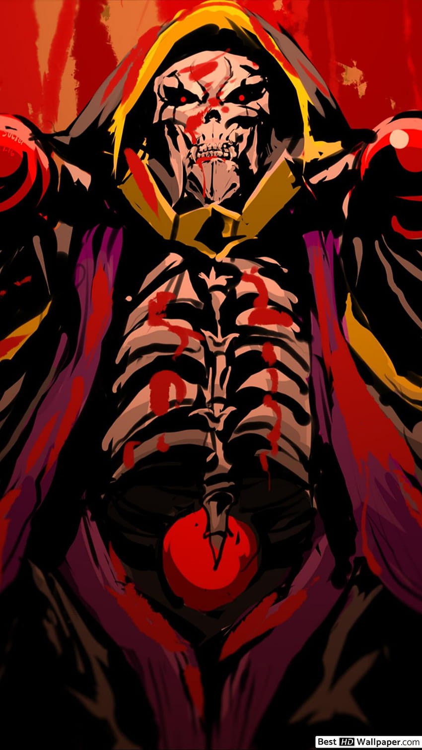 Ainz Ooal Gown from Overlord HD phone wallpaper