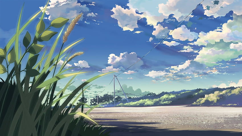 Makoto Shinkai, 5 centimètres par seconde, 5 cm Fond d'écran HD
