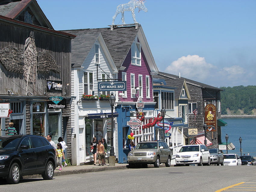 Car Journey: Bar Harbor, Maine HD wallpaper | Pxfuel