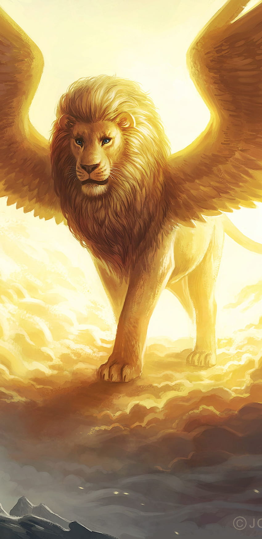 1440x2960 Lion King Spiritual Dark Fantasy Samsung Galaxy Note 9,8, S9,S8,S Q , Backgrounds, and, golden lion HD phone wallpaper