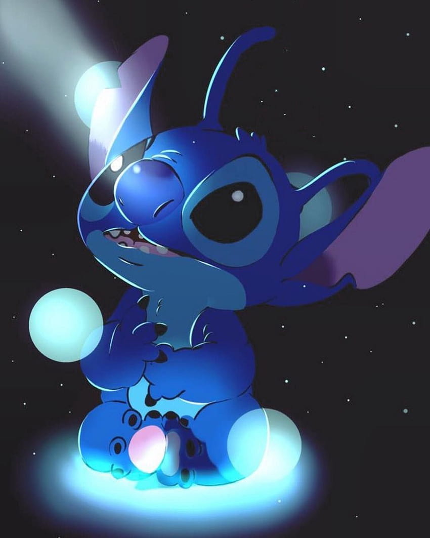 Download Cute Disney Stitch Galaxy Wallpaper  Wallpaperscom