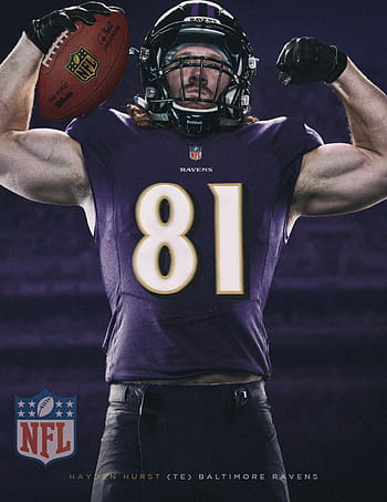 : Hayden Hurst Football Poster5 Canvas Boutique Poster