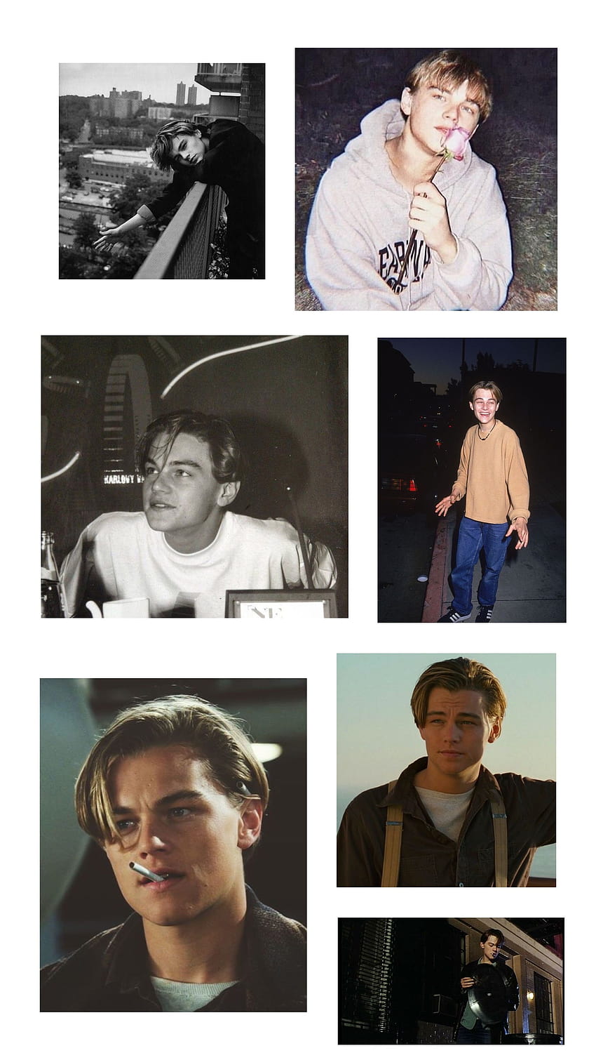 Jeune Leonardo Dicaprio, esthétique Leonardo Dicaprio Fond d'écran de téléphone HD